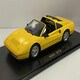image 1 of 1985 Ferrari 328 GTS Yellow 1:18 Scale KK Scale 180552