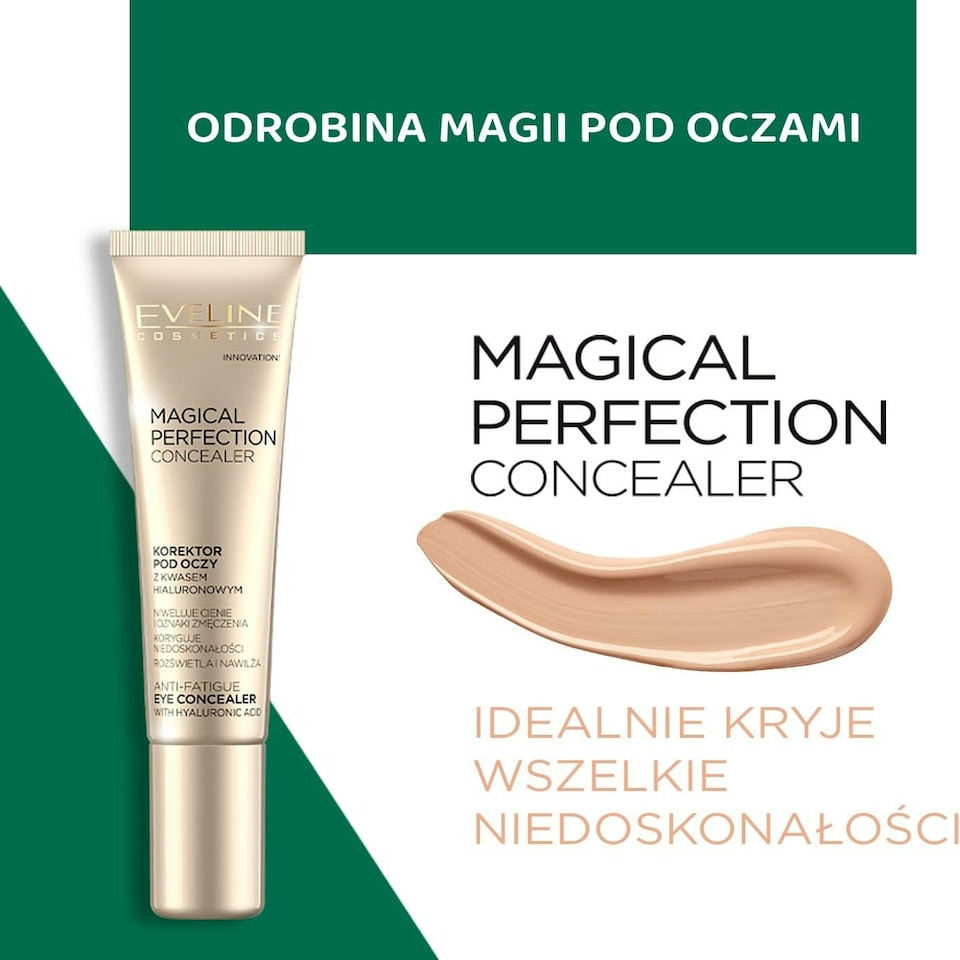 image 1 of Eveline Magical Perfection Eye Corrector Conceals Illuminates No. 01 Light 15ml