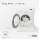image 5 of Homescapes Luxury Duck Feather Cushion Pad Insert Inner 35 x 35 cm (14 x 14 inches) | White | 35 x 35 cm (14 x 14")