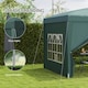 image 5 of Outsunny 3x3(m) Pop Up Gazebo Canopy Marquee w/ Carry Bag, Green | Green
