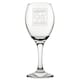 image 1 of Personalised Happy 90th Birthday Engraved Novelty Wine Glass