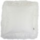 image 2 of SNUGRUGS Mongolian Sheepskin Cushion - Large Square - 60cm x 60cm White | 60cmx60cm