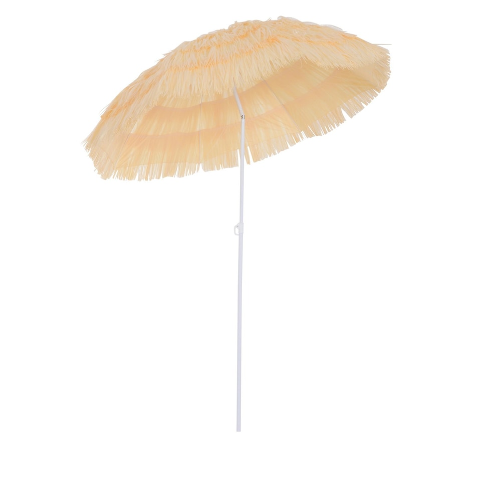 image 1 of Outsunny Garden Patio Hawaii Beach Sun Umbrella Sunshade Parasol