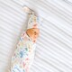 image 3 of Copper Pearl Knitted Swaddle Blanket Nautical