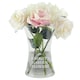image 1 of Personalised Waisted Glass Vase | Clear