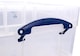 image 3 of Really Useful Plastic Storage Box 21 Litre XL CLEAR Pack of 3