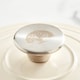 image 4 of Barbary & Oak 20cm Round Casserole Cast Iron Camembert Cream