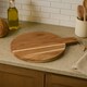 image 1 of Maison by Premier Socorro Medium Round Acacia Wood Chopping And Serving Board