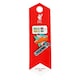 image 2 of Liverpool FC Enamel Badge (Pack of 3) - Green/Orange/Pink - One Size