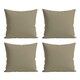 image 8 of Waterproof Outdoor Garden Cushion Covers Patio Cushion Cover Cases Square Pack Of 4 45cm X 45cm Red