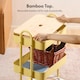 image 6 of Vonhaus Storage Trolley 3 Tier Bathroom & Kitchen Storage