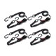 image 1 of Master Lock Spring Clamp Tie-down - Multi Colour - 4.25m (Pack of 4) Multi | 4.25m (Pack of 4)