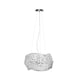 image 1 of BHS Cypress Small Crystal Ring Ceiling Pendant, Chrome