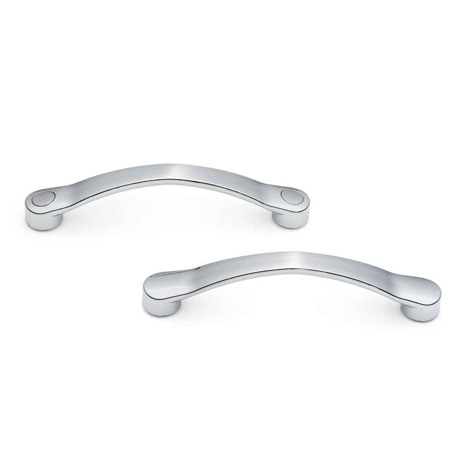 image 1 of 1 x Shower Part Handle Shower/Bath Door Chrome Effect 127mm distance L4