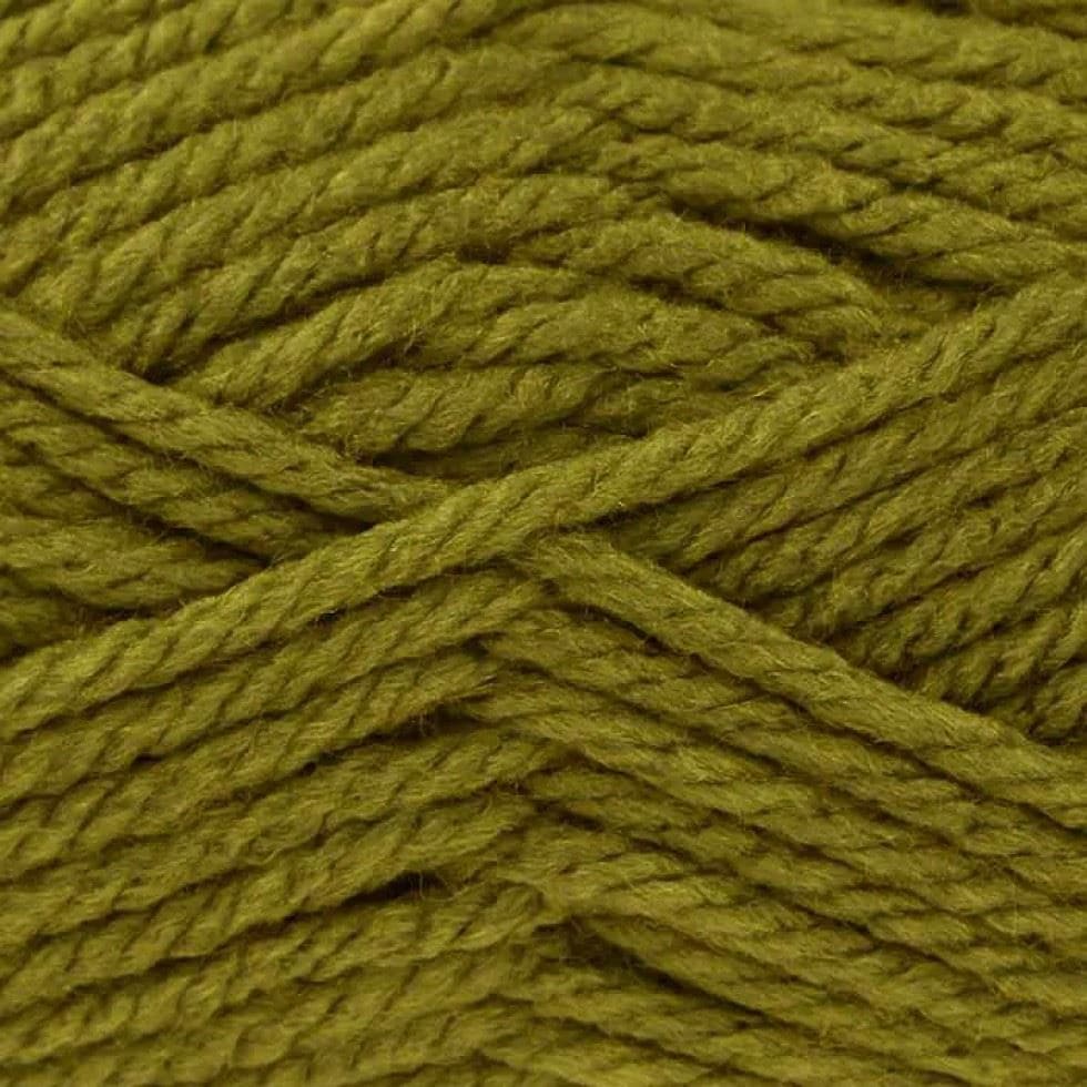 King Cole Green Big Value Super Chunky Yarn (Value Pack 12 x 100g Balls) For Crochet, Knitting - 81m per ball
