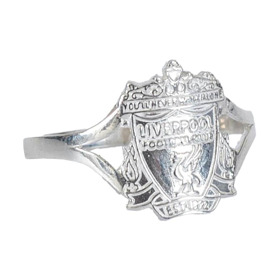 image 1 of Liverpool FC Shank Split Ring - Silver - R