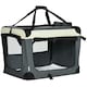 image 1 of PawHut 70cm Foldable Pet Carrier Bag Soft Travel Dog Crate for Small Dogs Grey