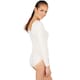 image 2 of Womens long sleeved body with round neck | White | white | 1