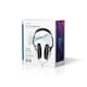 image 10 of Nedis On-Ear 2.7m Wired Headphones TV / HiFi Design with Adjustable Headband, Ergonomic Soft Ear Cups, Gold-Plated 6.35mm & 3.5mm Connections