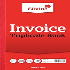 Triplicate Invoice Book 8.25"x5" (210 x 127mm)