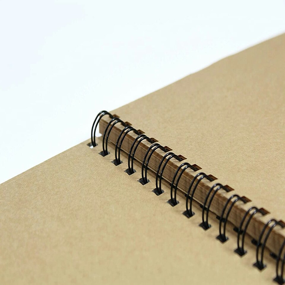 image 1 of A4 40 Pages Twin Wire Kraft Sketch Book