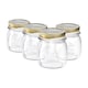 image 1 of Bormioli Rocco Quattro Stagioni Glass Preserving Jars - 250ml - Clear - Pack of 4