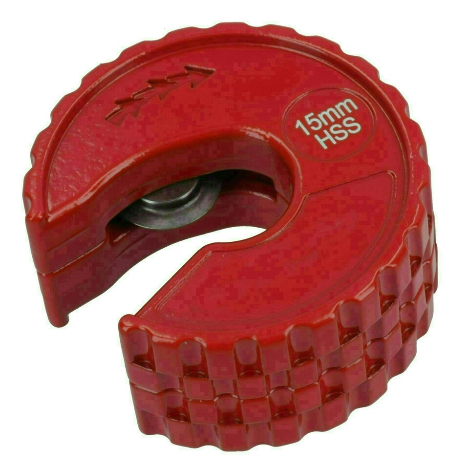 image 1 of 15mm Copper Tube Pipe Cutter Slice Wheel HSS Wheels One Handed Operation