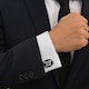 image 2 of Brother of the Bride Cufflinks - Onyx Art CK56 Wedding Novelty Gift