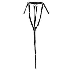 Collegiate Hunter Breast Plate IV - Black - Cob