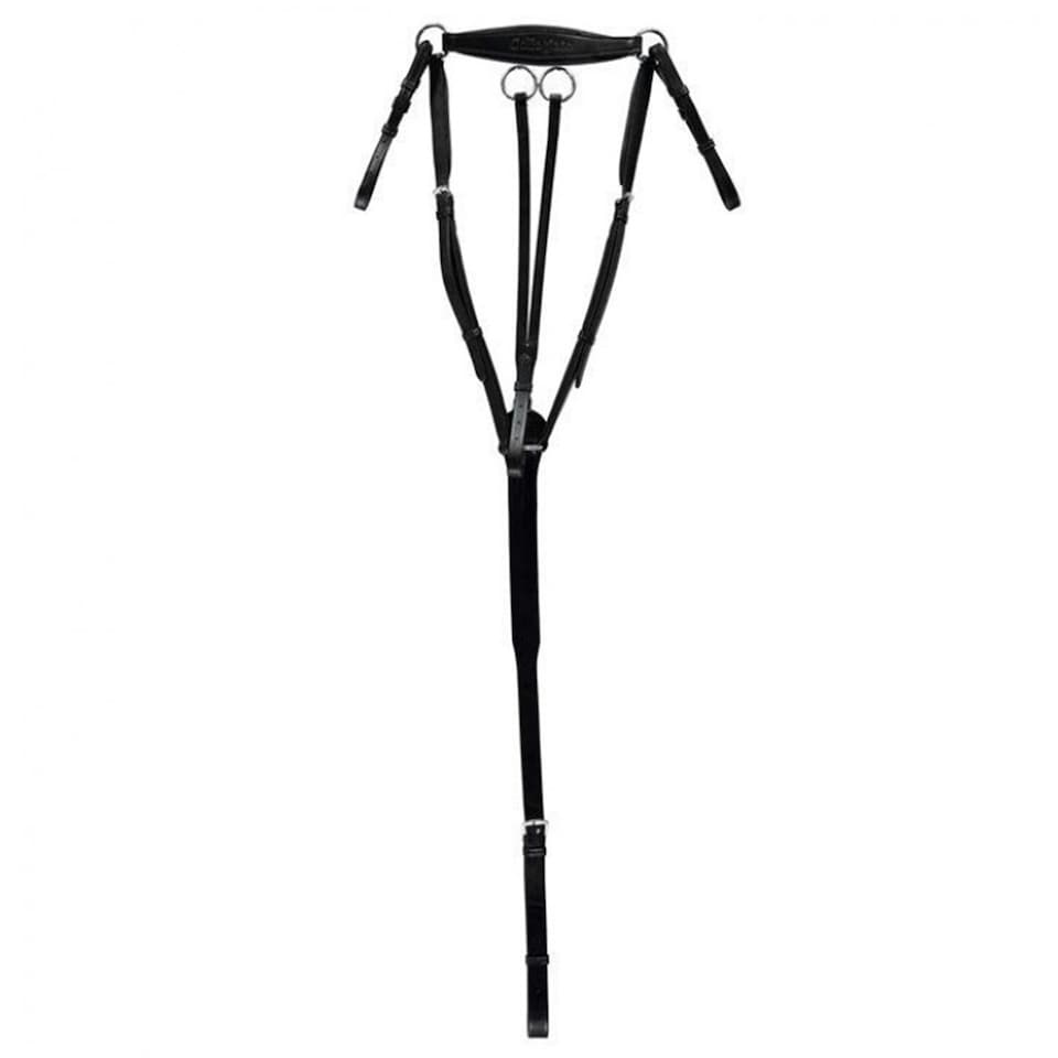 image 1 of Collegiate Hunter Breast Plate IV - Black - Cob