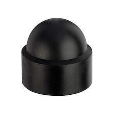Black Plastic Cover Caps M16 - NNCB16 - Box of 50 | Black | M16