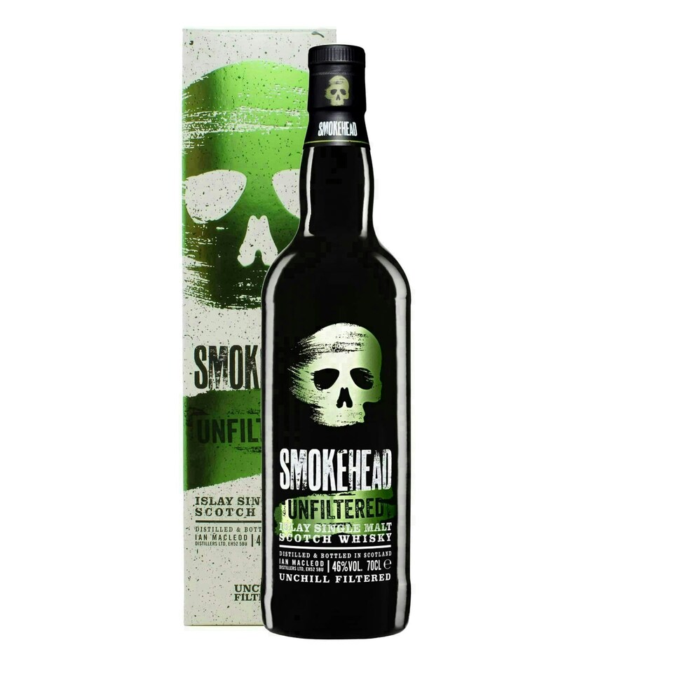 image 1 of Smokehead Unfiltered Single Malt Whisky