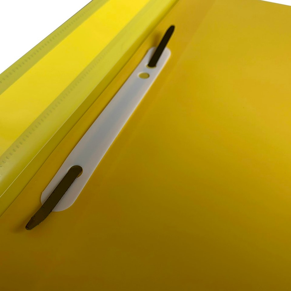 image 1 of Pack of 12 Yellow A4 Project Folders by Janrax