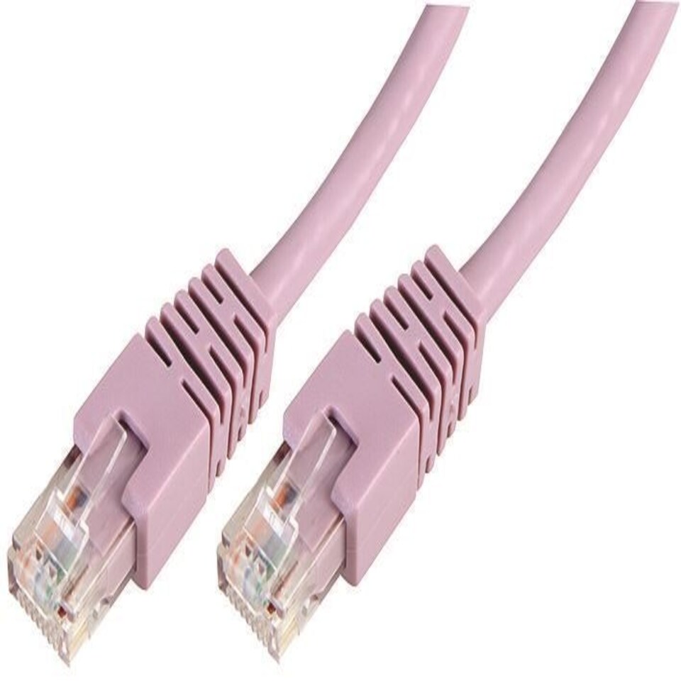 PRO SIGNAL - RJ45 Male to Male Cat6 UTP Ethernet Patch Lead, 1m Violet