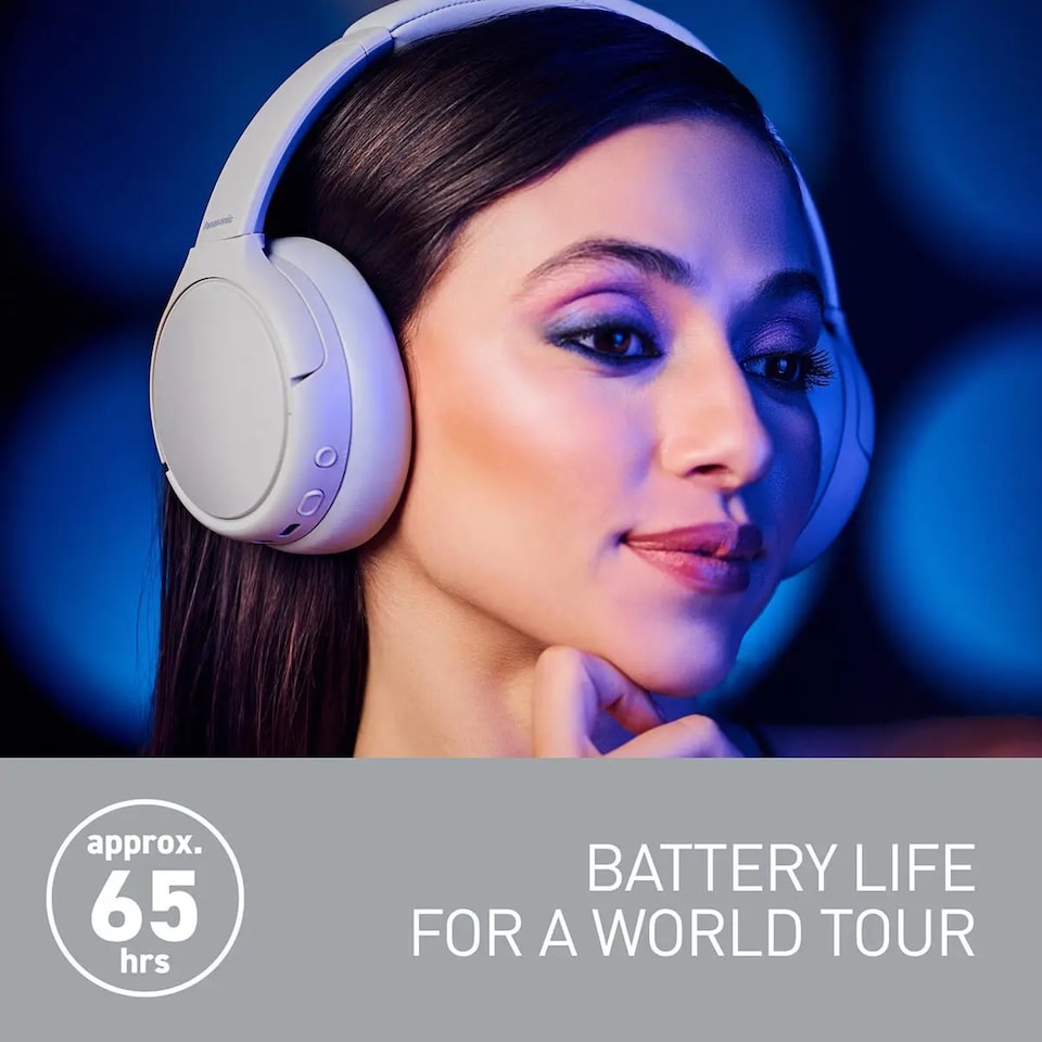 image 1 of Panasonic RB-M600B Wireless Stereo Headphones | Black