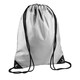image 1 of Bagbase Premium Nylon Drawstring Bag - Silver - One Size Silver | One Size