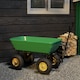 image 9 of Outsunny 75L Garden Cart Trolley Dump Wheelbarrow Trailer Truck 4 Wheels