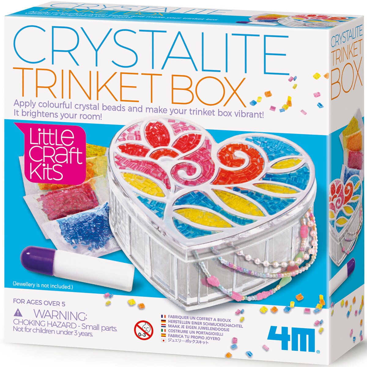 4M Little Craft - Crystalite Trinket Box