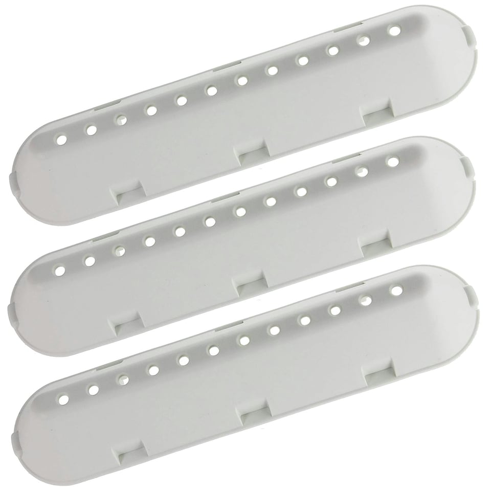 image 1 of SPARES2GO 3 x Drum Paddle Lifters for HOTPOINT Aqualtis Washing Machine Range