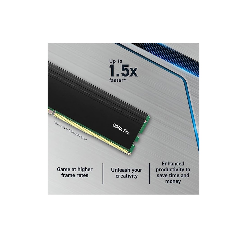 image 1 of Crucial CP2K16G4DFRA32A 32GB (2 x 16GB) 3200 MHz DDR4 Desktop RAM