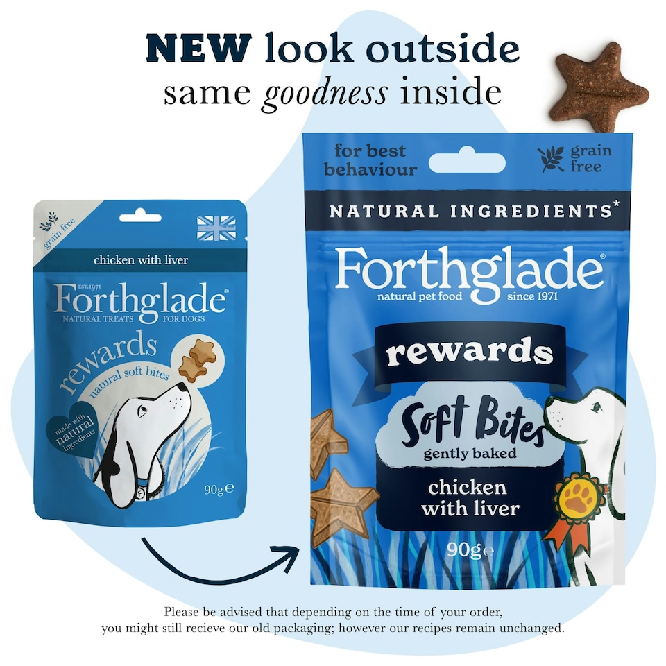 image 1 of Rewards Chicken & Liver Soft Bite Dog Training Treats (8x90g)