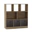 Oak & Black Drawer