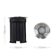 image 3 of ValueLights Sussex Brushed Chrome IP54 Outdoor Garden Light and Bulb