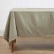 image 2 of Homescapes Grey Tablecloth - 178 x 300 cm Grey