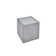 image 3 of Platinum Wool Effect Lamp Table Grey