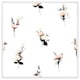 image 1 of Flower bunches (Picture Frame) White | XL