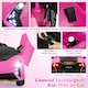 image 5 of COSTWAY Kids Lamborghini Licensed 12V Ride on Car Pink