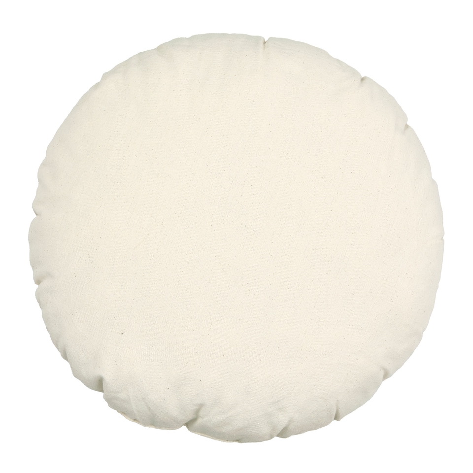 image 1 of Fusion Soleil Round Cushion Yellow