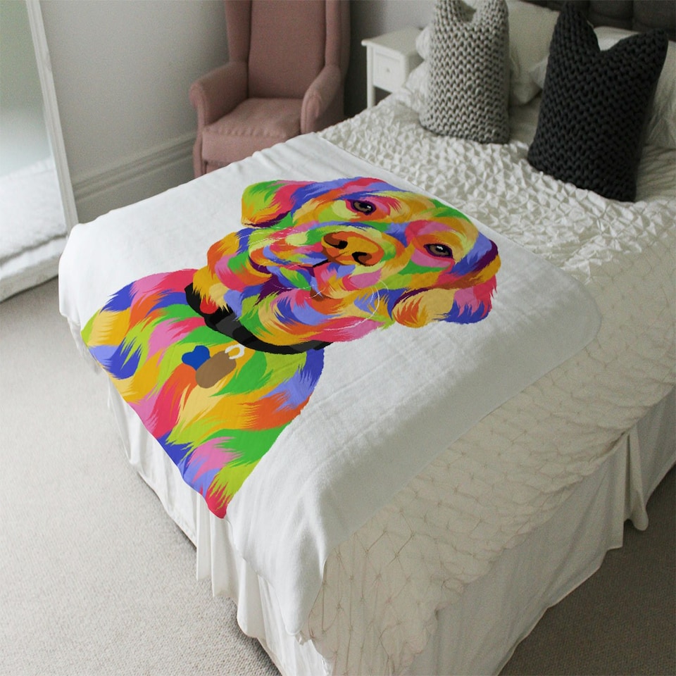 image 1 of Amazing Illustration Pop Art (Blanket)
