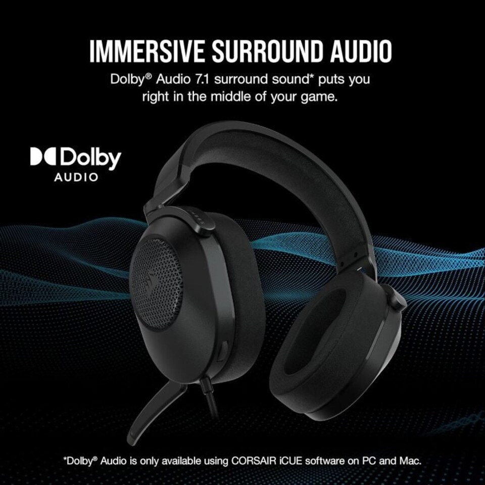 image 1 of Corsair HS65 Surround Wired Gaming Headset